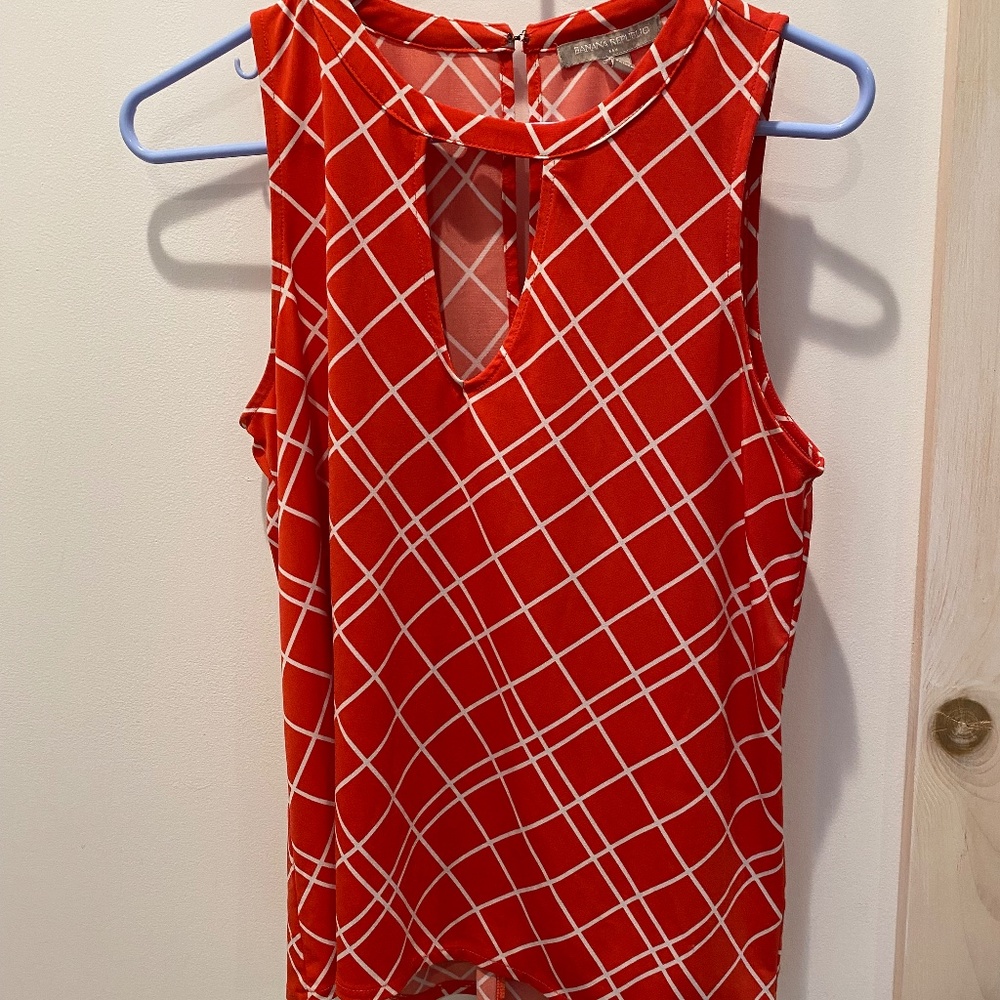 Banana Republic Sleeveless Blouse Sz. XS